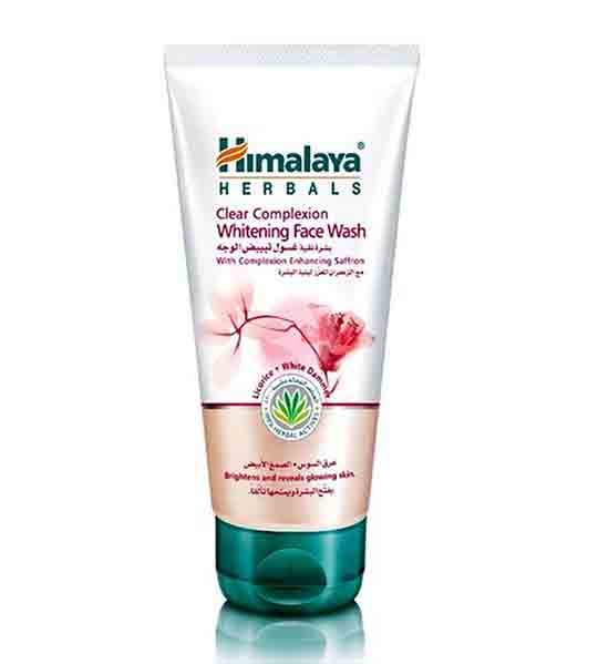 himalaya clear complexion whitening face wash 50gm